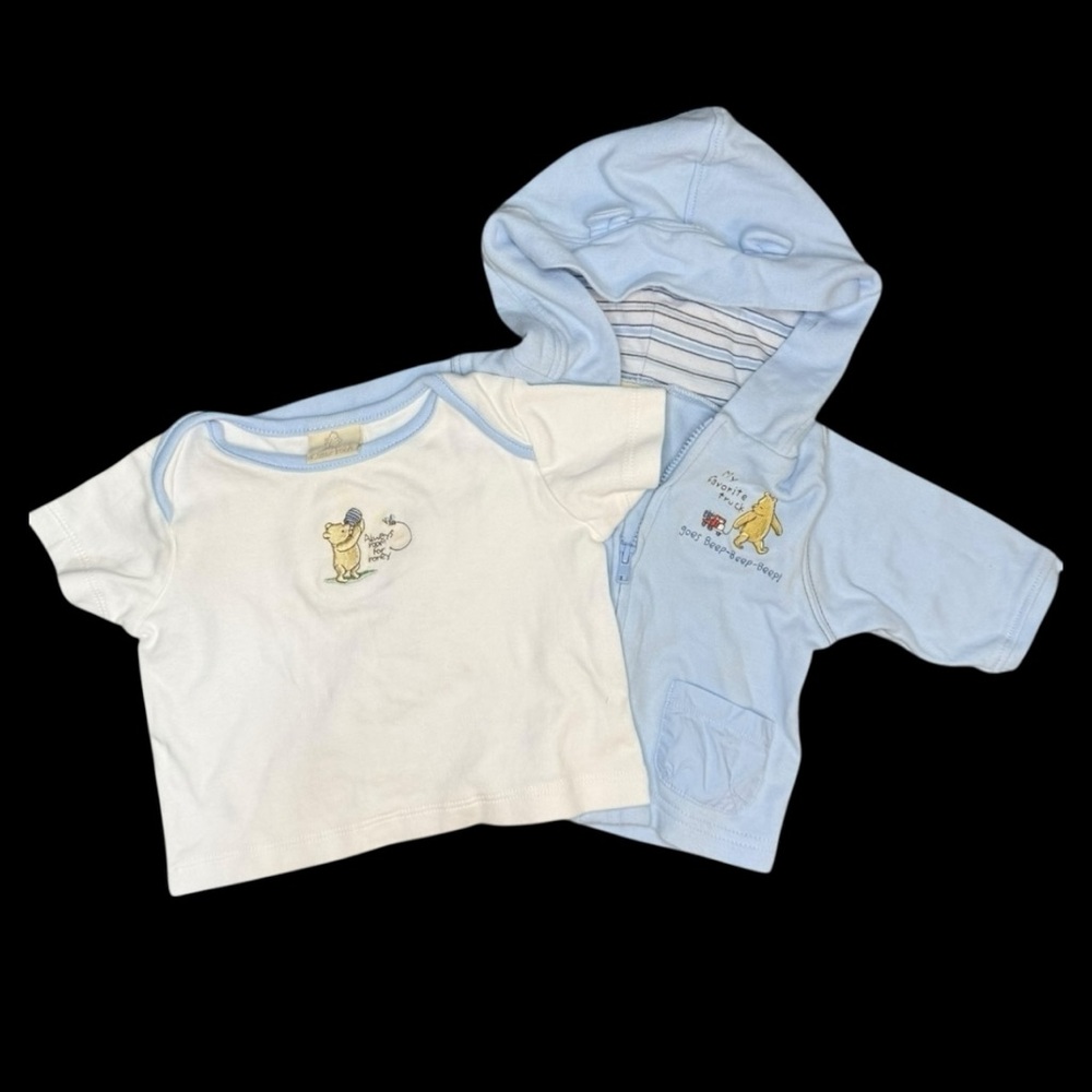 Classic Pooh Baby Shirt and Hoodie Set